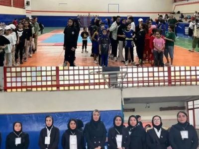 مسابقات ووشو بانوان فرزندان کارگر مازندران برگزار شد