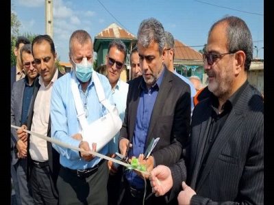 بهره برداری از ۸ پروژه راهداری و حمل و نقل جاده ای شهرستان آمل