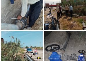 تامین آب شرب پایدار میانکاله بهشهر