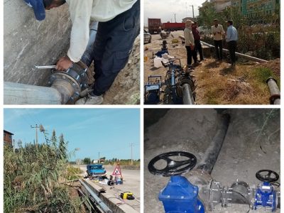 تامین آب شرب پایدار میانکاله بهشهر