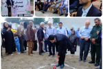 آیین کلنگ زنی و گلریزان ساخت دبستان خیری ۱۲کلاسه شهید ولی زاده سورک