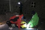 نجات جان ۴ کوهنورد سقوط کرده از یخچال قله دماوند