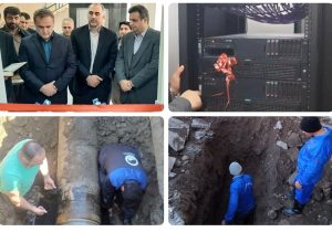 بهره برداری از فاز دوم استانداردسازی اتاق سرور پدافندی شهرستان نوشهر