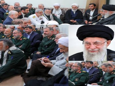 دیدارمدیرعامل شركت توزیع نیروی برق مازندران با مقام معظم رهبری