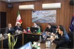 گسترش همکاری ها در راستای اجرای تفاهم نامه خواهر خواندگی دو بندر امیرآباد و ترکمن باشی