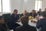 بازدید اعضای کمیسیون عمران مجلس از آخرین مراحل عملیات ساخت پل بزرگ گلورد