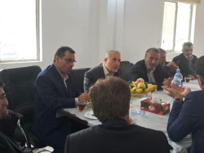 بازدید اعضای کمیسیون عمران مجلس از آخرین مراحل عملیات ساخت پل بزرگ گلورد