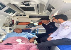 پیشکسوت فوتبال کشور توسط اورژانس مازندران به تهران منتقل شد