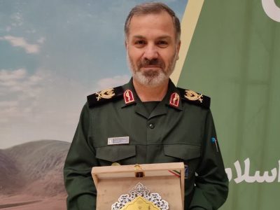 فرمانده سپاه کربلاء مازندران برترین فرمانده در حوزه حرکت هاي جهادي انتخاب شد 