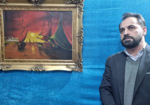رونمایی از اثر هنری خلبان شهید کشوری در سیمرغ