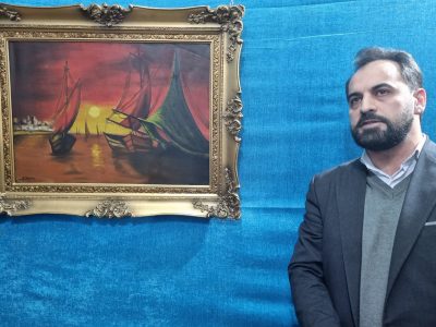 رونمایی از اثر هنری خلبان شهید کشوری در سیمرغ