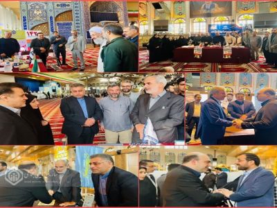 میز خدمت بسیج جامعه پزشکی مدیریت درمان استان مستقر در مصلی ساری