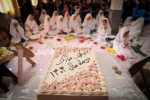 برگزاری جشن عبادت دانش‌آموزان دختر در مازندران