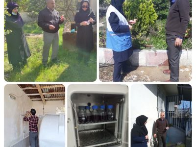پایش و نظارت کیفی آب شرب در ایام نوروز ۱۴۰۴ در مازندران