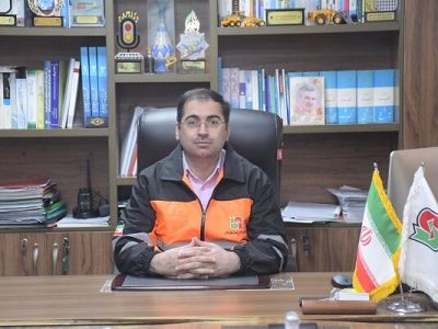 ایمن‌سازی کندوان با اجرای عملیات نصب گالری پیش ساخته در کمر زرد