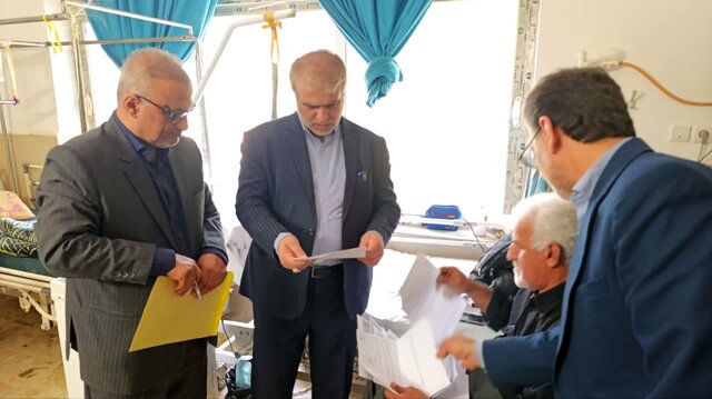 بازدید رییس کل دادگستری مازندران از آسایشگاه جانبازان قطع نخاع ساری