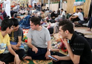 حضور جوانان در مراسم اعتکاف در حال افزایش است