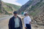 ورود فرماندار سوادکوه به موضوع رانش در تنگه ابوالقیس