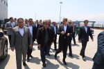 بازدید مدیرعامل راه‌آهن ایران و جمهوری آذربایجان از بارانداز ریلی آستارا