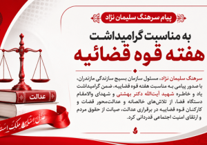 قوه قضاییه؛ محور عدالت‌گستری و صیانت از حقوق عمومی در نگاه بسیج سازندگی