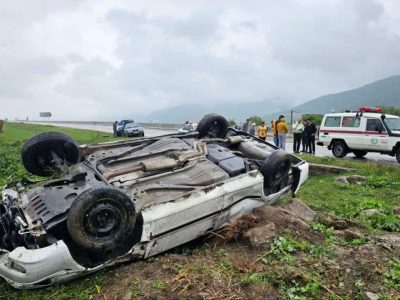 واژگونی ناشی از خستگی و عدم توجه به جلو، علت اصلی تصادفات برون‌شهری است