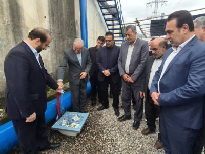 طرح‌های آبرسانی غرب مازندران افتتاح شد