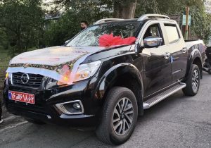 فرماندهی اورژانس بابل پشت فرمان یک خودروی ۱۱۰ میلیاردی